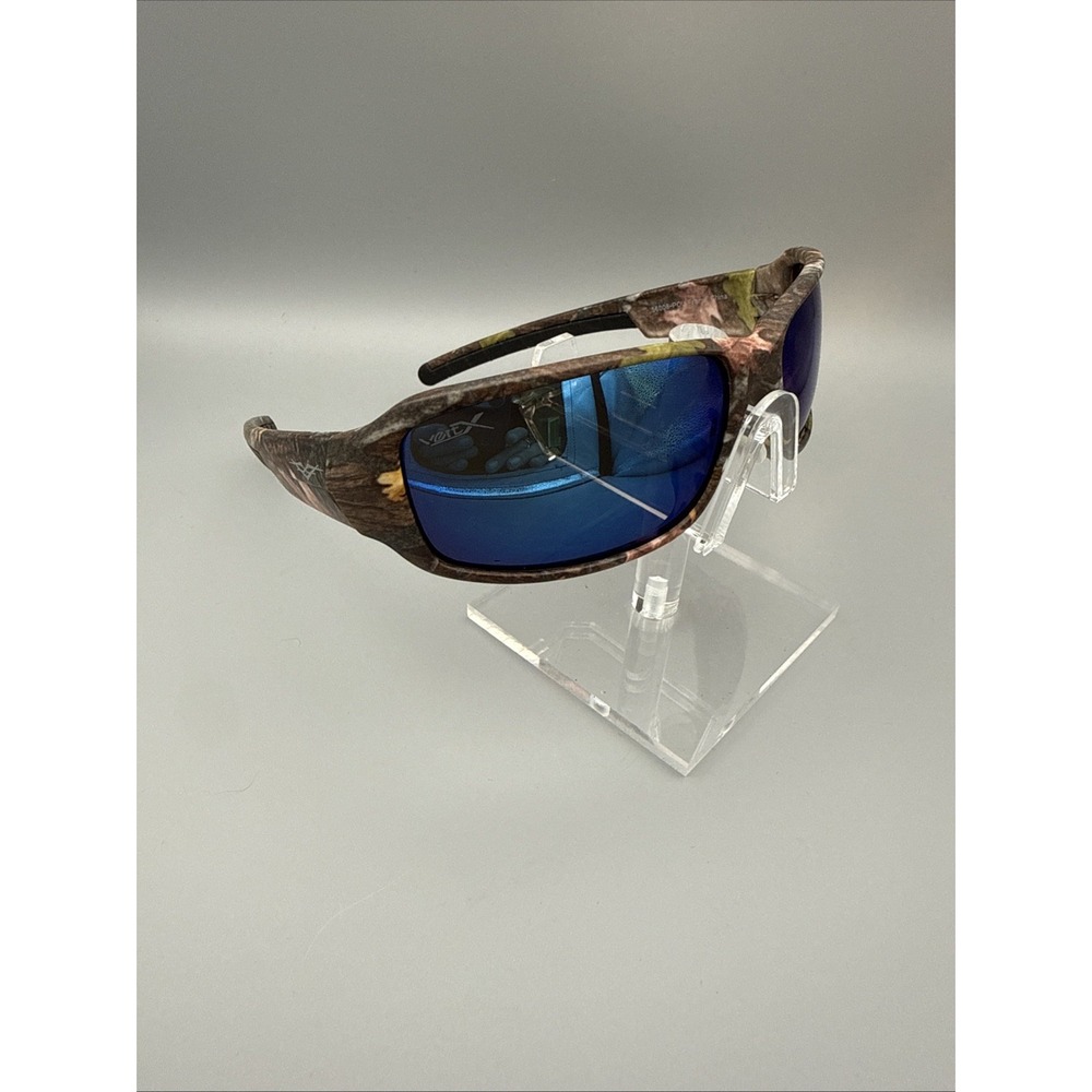 VERTX Camouflage Sports Camo Hunting WRAP Sunglasses POLARIZED UV400 LENSES